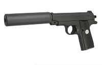 Пистолет металлический Colt Commander (пневматика, 27,5 см) - G.2A Пистолет металлический Colt Commander (пневматика, 27,5 см) - G.2A